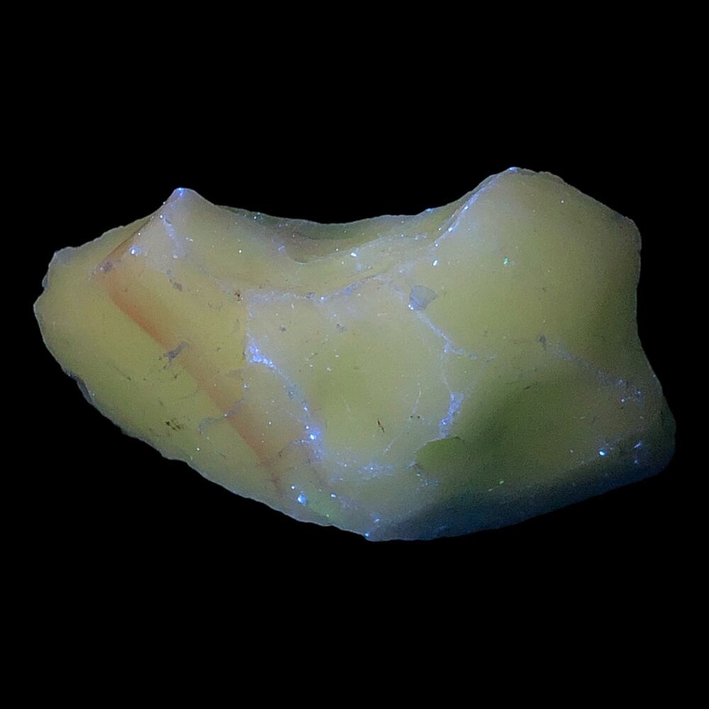 Jadeite Art Glass Cullet Glowing‎ Slag Glass #5GL215